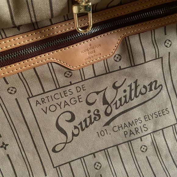 AUTHENTIC LOUIS VUITTON MONOGRAM NEVERFULL MM WITH DUST BAG - Picture 8 of 9